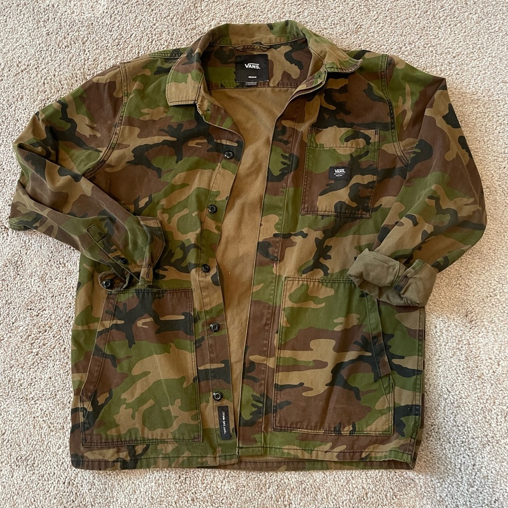 Vans camo jacket